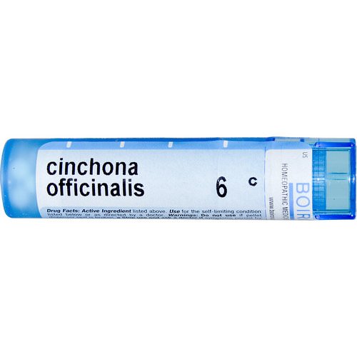 Boiron, Single Remedies, Cinchona Officinalis, 6C, Approx 80 Pellets فوائد