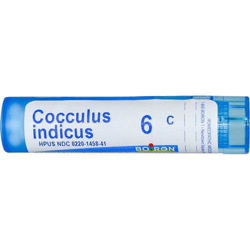 Boiron, Single Remedies, Cocculus Indicus, 6C, Approx 80 Pellets فوائد