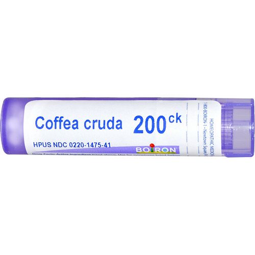 Boiron, Single Remedies, Coffea Cruda, 200CK, Approx 80 Pellets فوائد