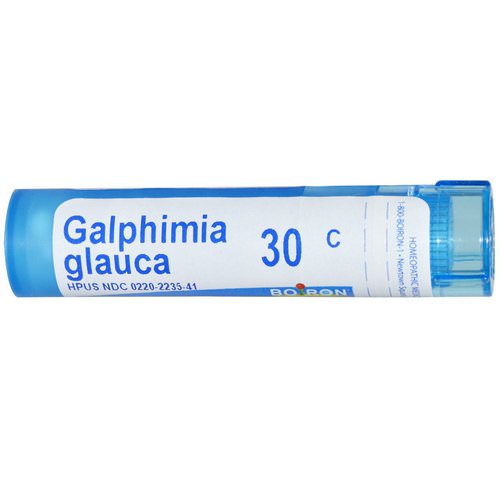 Boiron, Single Remedies, Galphimia Glauca, 30C, Approx 80 Pellets فوائد