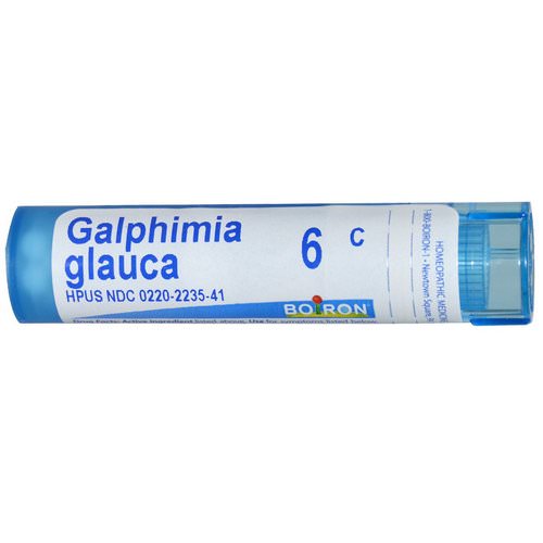 Boiron, Single Remedies, Galphimia Glauca, 6C, Approx 80 Pellets فوائد