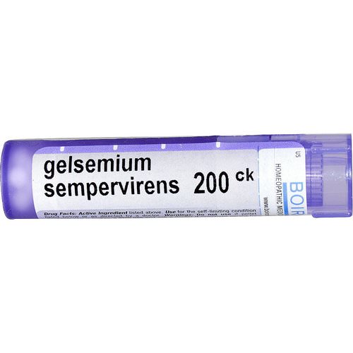 Boiron, Single Remedies, Gelsemium Sempervirens, 200CK, Approx 80 Pellets فوائد