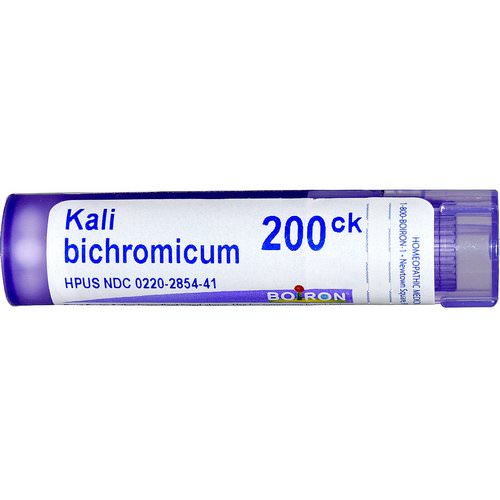 Boiron, Single Remedies, Kali Bichromicum, 200CK, Approx 80 Pellets فوائد