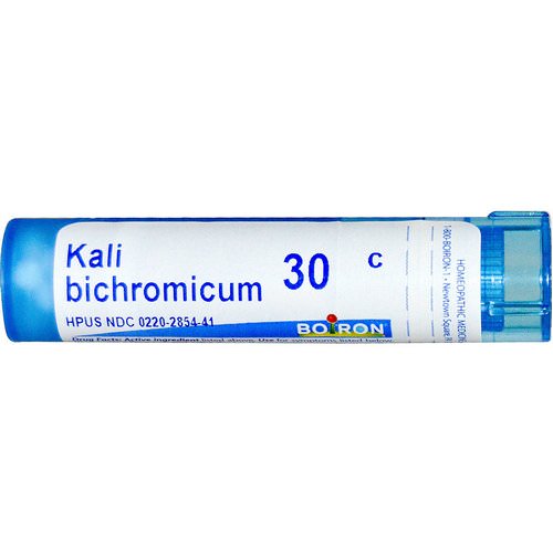 Boiron, Single Remedies, Kali Bichromicum, 30C, Approx 80 Pellets فوائد