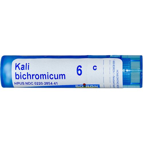 Boiron, Single Remedies, Kali Bichromicum, 6C, Approx 80 Pellets فوائد