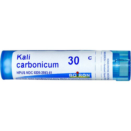 Boiron, Single Remedies, Kali Carbonicum, 30C, Approx 80 Pellets فوائد