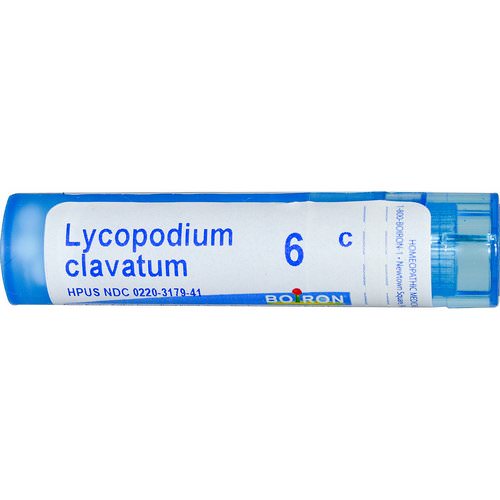 Boiron, Single Remedies, Lycopodium Clavatum, 6C, Approx 80 Pellets فوائد