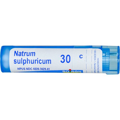 Boiron, Single Remedies, Natrum Sulphuricum, 30C, Approx 80 Pellets فوائد