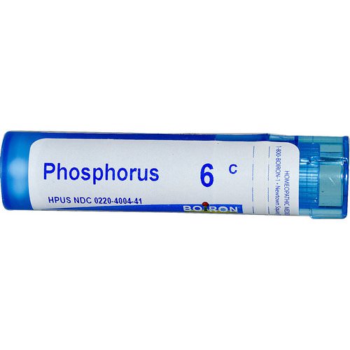 Boiron, Single Remedies, Phosphorus 6C, 80 Pellets فوائد