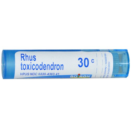 Boiron, Single Remedies, Rhus Toxicodendron, 30C, 80 Pellets فوائد