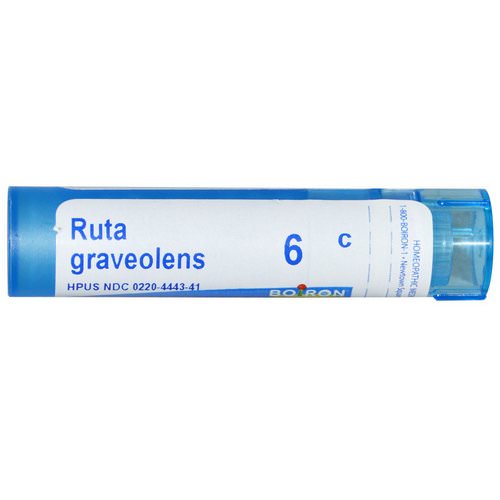 Boiron, Single Remedies, Ruta Graveolens, 6C, Approx 80 Pellets فوائد
