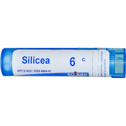 Boiron, Single Remedies, Silicea, 6C, 80 Pellets فوائد
