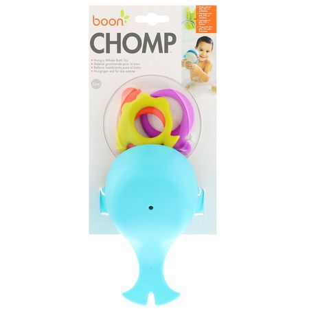 Boon, Chomp, Hungry Whale Bath Toy, 12+ Months:حمام Toys, ألعاب الأطفال