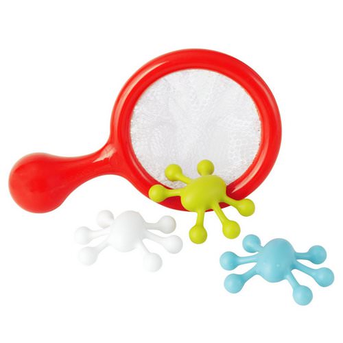 Boon, Water Bugs, Floating Bath Toys with Net, 10+ Months فوائد