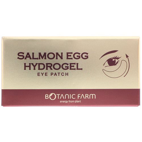 Botanic Farm, Salmon Egg Hydrogel Eye Patch, 90 g فوائد