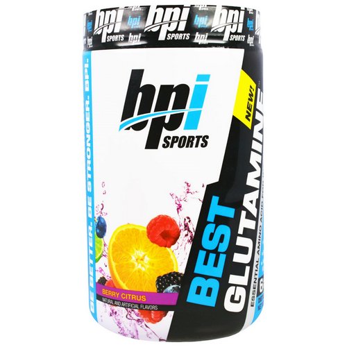BPI Sports, Best Glutamine, Berry Citrus, 14.1 oz (400 g) فوائد