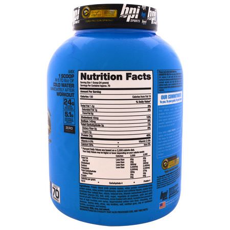 BPI Sports, Best Protein, Advanced 100% Protein Formula, Cookies and Cream, 5.2 lbs (2,363 g):بر,تين مصل اللبن, التغذية الرياضية