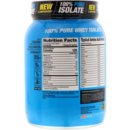 BPI Sports, ISO HD, 100% Pure Isolate Protein, Vanilla Cookie, 1.6 lbs (713 g):بر,تين مصل اللبن, التغذية الرياضية