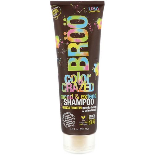 BRoo, Color Crazed Shampoo, Quinoa Colada, 8.5 fl oz (250 ml) فوائد
