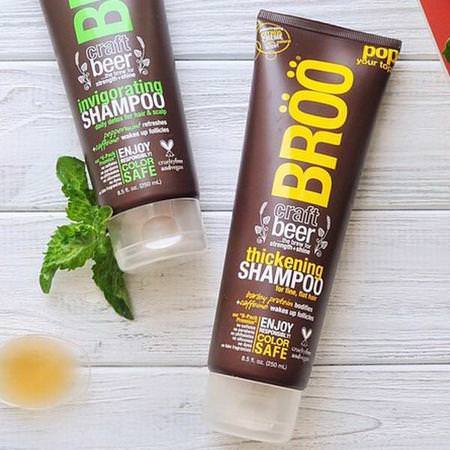 BRoo Natural Hair Care Shampoo - شامب, العناية بالشعر, الحمام, العناية بالشعر الطبيعي