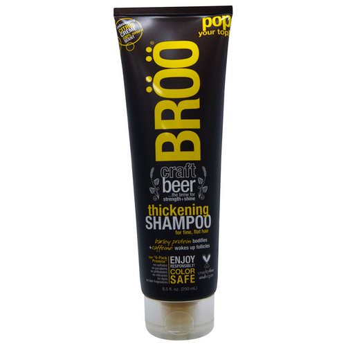 BRoo, Thickening Shampoo, Citrus Creme, 8.5 fl oz (250 ml) فوائد