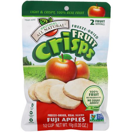 Brothers-All-Natural Fruit Vegetable Snacks Apples - تفاح, خضر,ات,جبات خفيفة خضر,ات, ف,اكه
