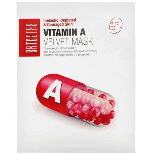 BRTC, Vitamin A Velvet Mask, 1 Mask, 25 g فوائد