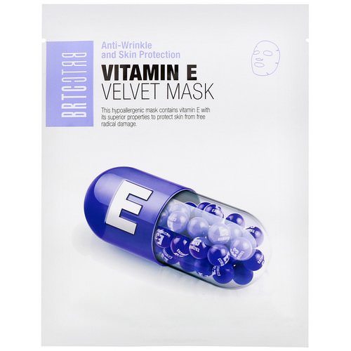 BRTC, Vitamin E Velvet Mask, 1 Mask, 25 g فوائد