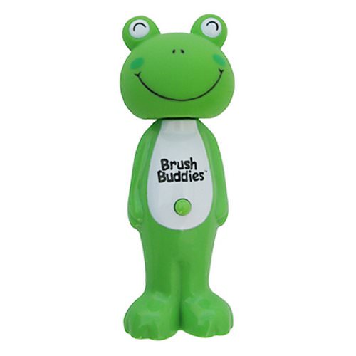 Brush Buddies, Poppin', Leapin' Louie Frog, Soft, 1 Toothbrush فوائد