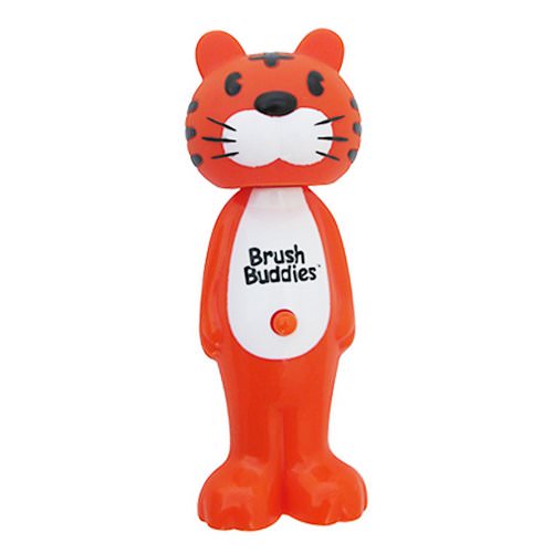 Brush Buddies, Poppin', Toothy Toby Tiger, Soft, 1 Toothbrush فوائد