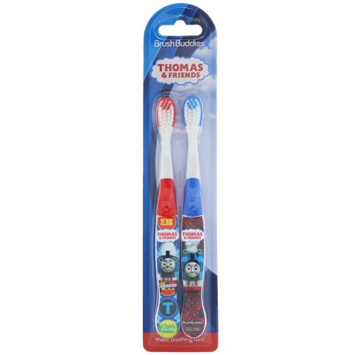 Brush Buddies, Thomas & Friends Toothbrush, 2 Pack فوائد