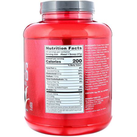 BSN, Syntha-6, Protein Powder Drink Mix, Cookies and Cream, 5.0 lbs (2.27 kg):البر,تين, التغذية الرياضية
