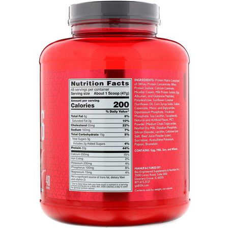 BSN, Syntha-6, Ultra Premium Protein Matrix, Strawberry Milkshake, 5.0 lbs (2.27 kg):البر,تين, التغذية الرياضية