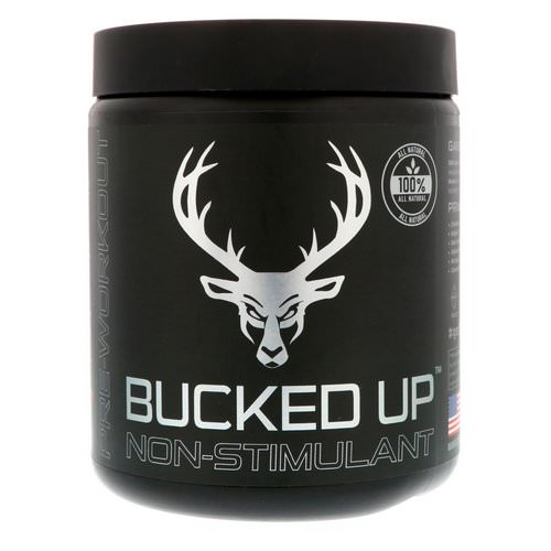 Bucked Up, Pre-Workout, Non-Stimulant, Raspberry Lime Ricky, 11.36 oz (322 g) فوائد