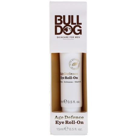 Bulldog Skincare For Men, Age Defence Eye Roll-On, 0.5 fl oz (15 ml):العناية بال,جه, العناية بالرجل للرجال