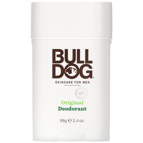 Bulldog Skincare For Men, Original Deodorant, 2.4 oz (68 g) فوائد