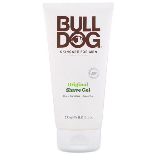 Bulldog Skincare For Men, Original Shave Gel, 5.9 fl oz (175 ml) فوائد