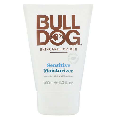 Bulldog Skincare For Men, Sensitive Moisturizer, 3.3 fl oz (100 ml) فوائد