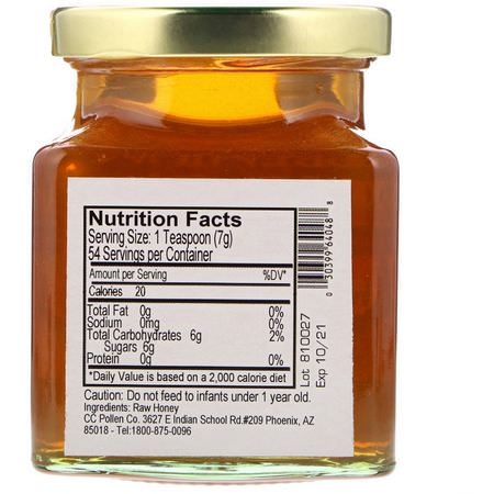 C.C. Pollen, Premium, Finest Pure Natural Honey, 13.4 oz (380 g):المحليات, العسل