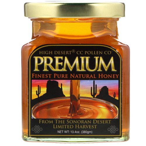 C.C. Pollen, Premium, Finest Pure Natural Honey, 13.4 oz (380 g) فوائد