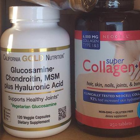 California Gold Nutrition CGN Glucosamine Chondroitin Formulas Hyaluronic Acid