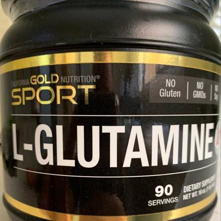 California Gold Nutrition CGN L-Glutamine - L-Glutamine, أحماض أمينية, ملاحق