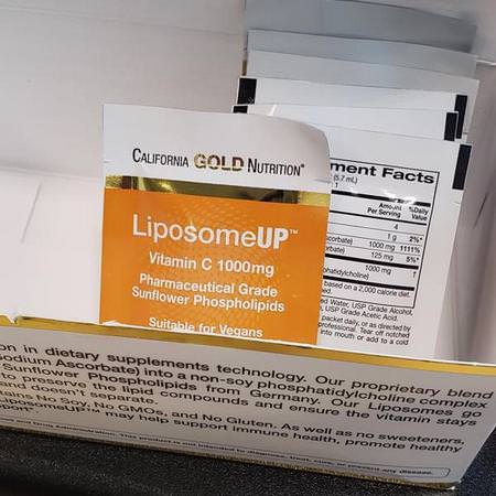 California Gold Nutrition CGN Liposomal Vitamin C Cold Cough Flu