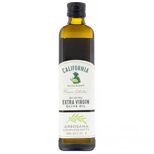 California Olive Ranch, Extra Virgin Olive Oil, Arbosana, 16.9 fl oz (500 ml) فوائد
