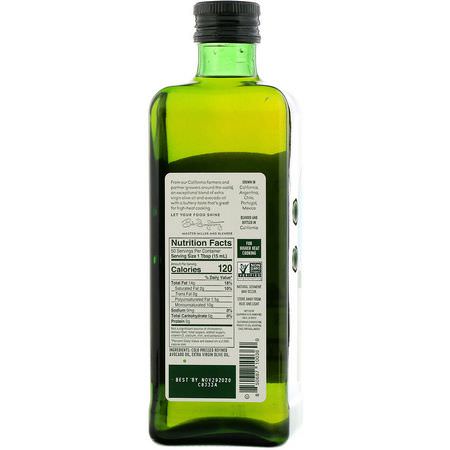 California Olive Ranch, Avocado Oil Blend, Destination Series, 25.4 fl oz (750 ml):زيت الأف,كاد, الخل