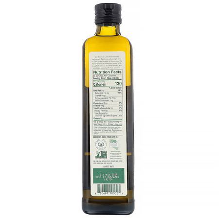 California Olive Ranch, Extra Virgin Olive Oil, Arbequina, 16.9 fl oz (500 ml):زيت الزيت,ن ,الخل