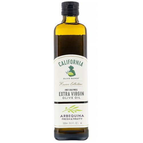 California Olive Ranch, Extra Virgin Olive Oil, Arbequina, 16.9 fl oz (500 ml) فوائد