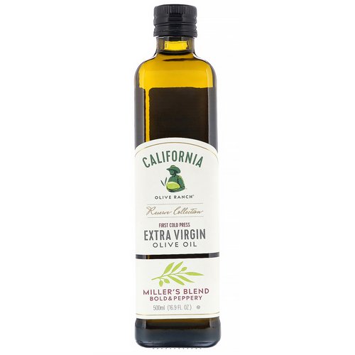 California Olive Ranch, Extra Virgin Olive Oil, Miller's Blend, 16.9 fl oz (500 ml) فوائد