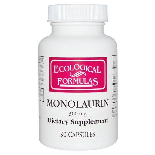 Cardiovascular Research, Monolaurin, 300 mg, 90 Capsules فوائد