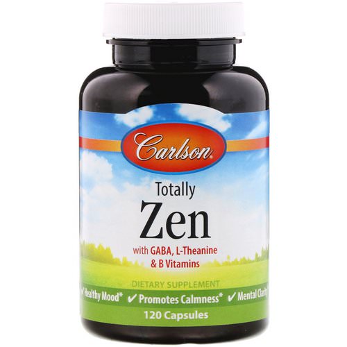 Carlson Labs, Totally Zen, 120 Capsules فوائد